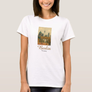 Classic Vintage Berlin Germany Landmark T-Shirt