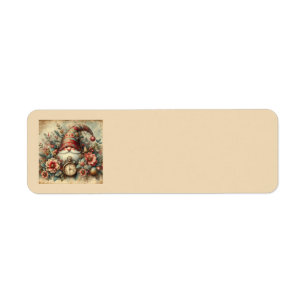 Classic Vintage Christmas Address Labels