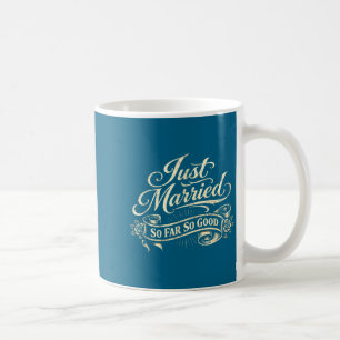 Classic vintage couple married funny newlywed coffee mug