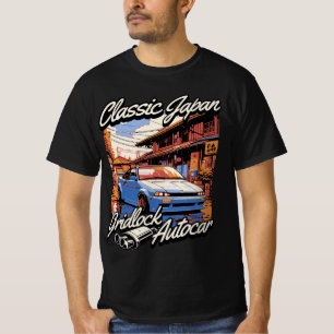 Classic Vintage Japan car Cool graphic T-Shirt