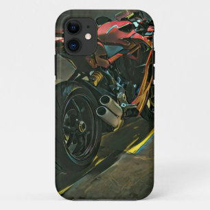 classic vintage motorcycle gift iPhone 11 case