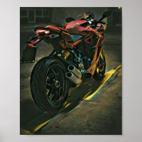 classic vintage motorcycle gift