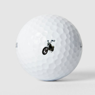 Classic Vintage Motorcycle Golf Balls