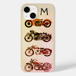 CLASSIC VINTAGE MOTORCYCLES MONOGRAM Case-Mate iPhone 14 CASE