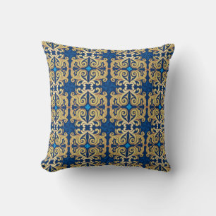 Classic vintage ornamental ornate seamless pattern cushion