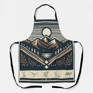 Classic/vintage outdoors/wilderness apron