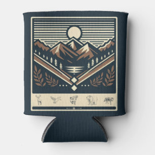 Classic/vintage outdoors/wilderness can cooler
