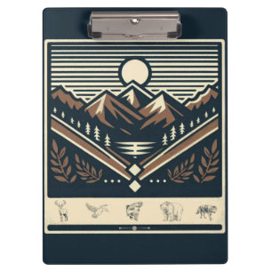 Classic/vintage outdoors/wilderness  clipboard