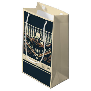 Classic/vintage outdoors/wilderness  small gift bag