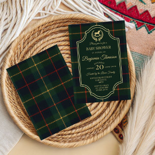 classic Vintage Polo Horse Party Baby shower  Invitation