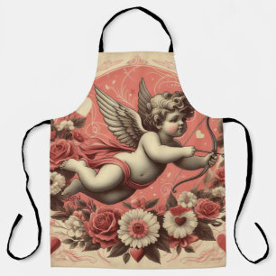 Classic/Vintage/Retro Cupid Valentine's day Apron