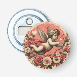 Classic/Vintage/Retro Cupid Valentine's day Bottle Opener