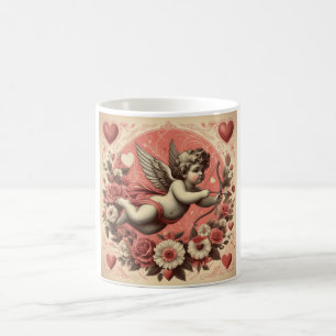 Classic/Vintage/Retro Cupid Valentine's day Coffee Mug