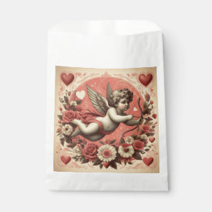 Classic/Vintage/Retro Cupid Valentine's day Favour Bag