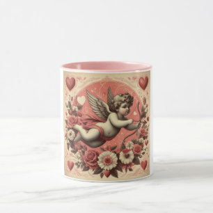 Classic/Vintage/Retro Cupid Valentine's day Mug