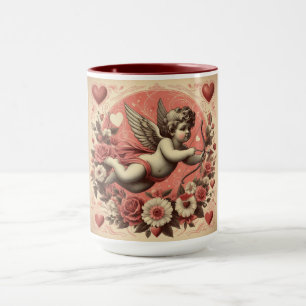 Classic/Vintage/Retro Cupid Valentine's day Mug