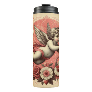 Classic/Vintage/Retro Cupid Valentine's day Thermal Tumbler