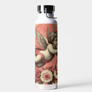 Classic/Vintage/Retro Cupid Valentine's day Water Bottle