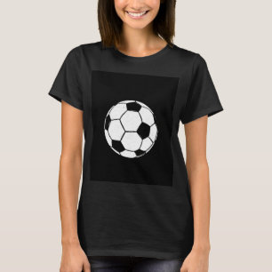 Classic Vintage Soccer Ball Distressed Sports Illu T-Shirt