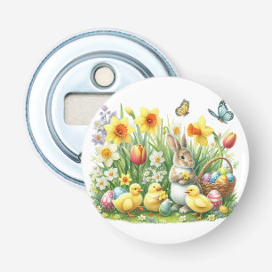 Classic/Vintage spring rabbit/chicken Bottle Opener