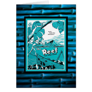 Classic vintage Tiki menu!