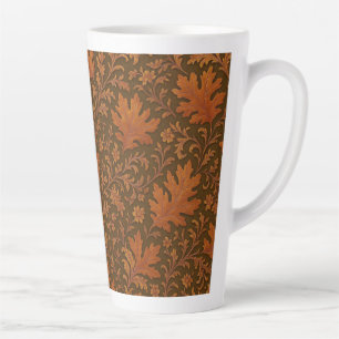 Classic, vintage Victorian autumn/fall leaves Latte Mug