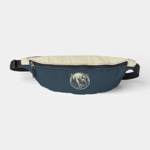 Classic/vintage wilderness bear bum bags