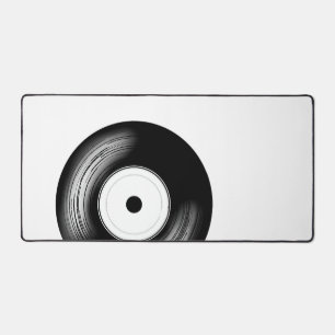 Classic Vinyl Disc Desk Mat