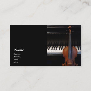 Classic Violin / Viola and Piano Business Card