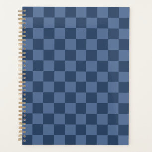 Classic visual magenta checkerboard planner