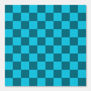 Classic visual magenta checkerboard wallpaper