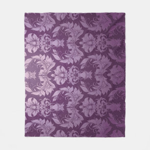 Classic Wallpaper: Seamless Vintage Design Fleece Blanket
