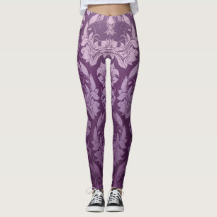 Classic Wallpaper: Seamless Vintage Design Leggings