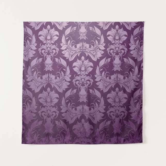 Classic Wallpaper: Seamless Vintage Design Tapestry (Front)