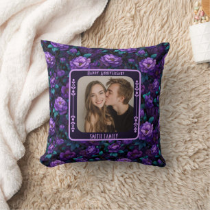 Classic Wedding 25Th Anniversary Throw Pillow