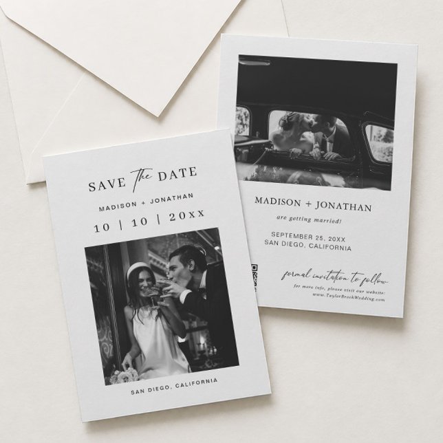 Classic Wedding Save the Date Invitation (Creator Uploaded)