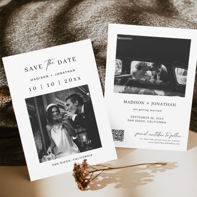 Classic Wedding Save the Date Invitation (Creator Uploaded)