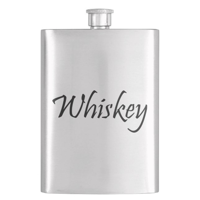 Classic Whiskey Flask (Front)