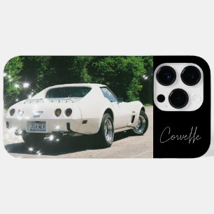 Classic White 1975 Corvette Stingray  Case-Mate iPhone 14 Pro Max Case