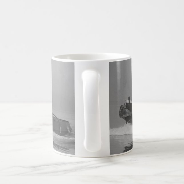 Classic White Coffee Mug Tough As A Tugboat (Handle)