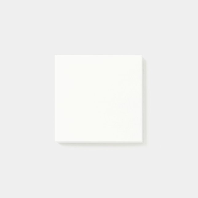 Classic White CUSTOM Post-it Notes (Front)