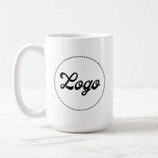 Classic White Custom Promotional Logo Mug 15oz