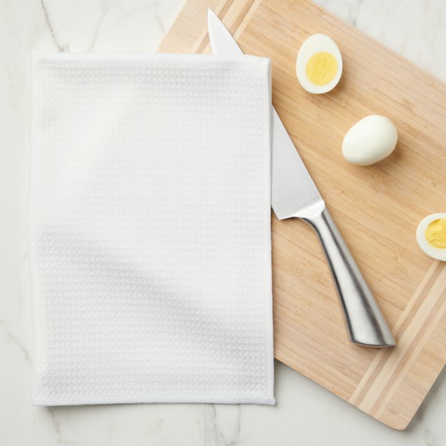 Classic White CUSTOM Tea Towel (Quarter Fold)