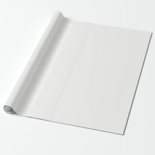"Classic White" CUSTOMIZABLE Wrapping Paper