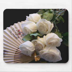 Classic White - Fan Mousepad