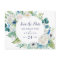 Classic White Flowers Save the Date Postcard
