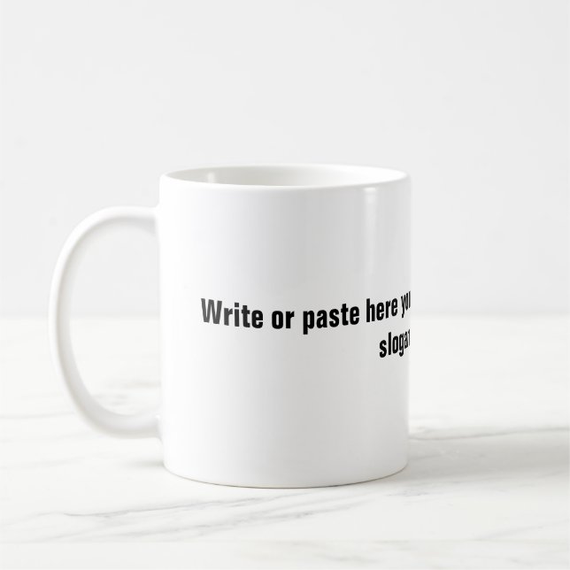 Classic White Mug (Left)