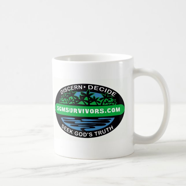 Classic White Mug w/ SGM Survivor Logo (Right)