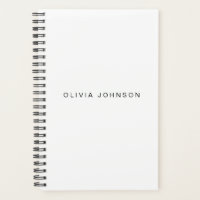 Classic White | Spiral Weekly/Monthly 2024 Planner