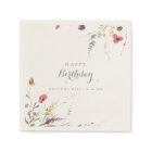 Classic Wild Colourful Floral Birthday Party